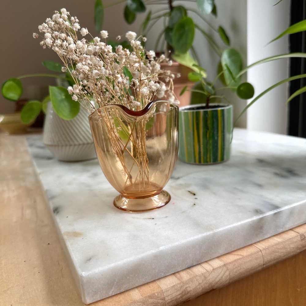 Amber Glass- Creamer